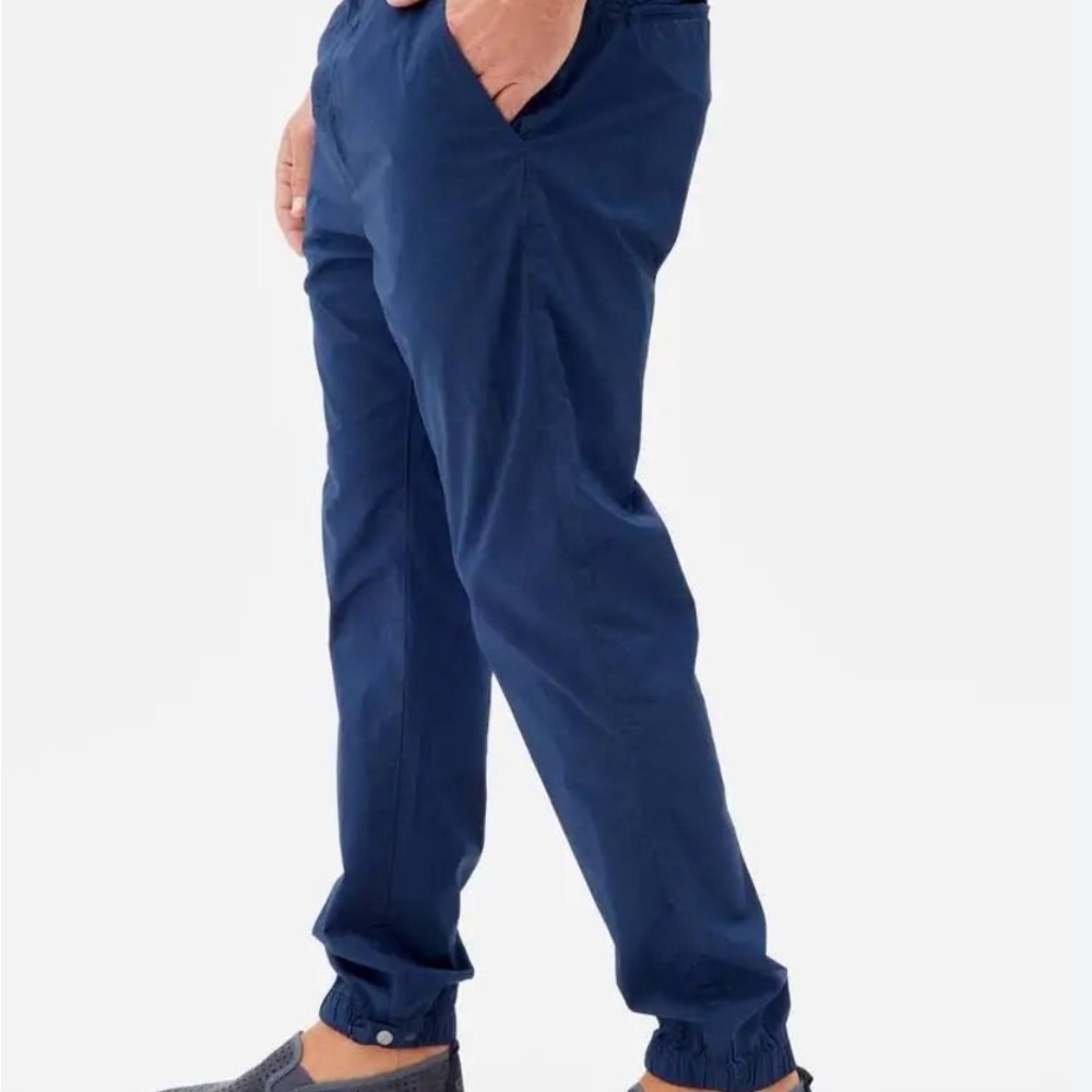 Koala Kids Blue Sweatpants Tapered Fit Elastic Cuffs